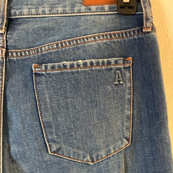 Articles of Society Blue Women's Ankle Skinny Slightly Distressed Denim Jeans 27 - Picture 9 of 16